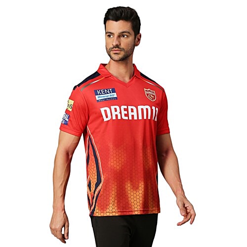 playR x Punjab Kings Fan Jersey T-Shirt, 1 pc (Size - L) 