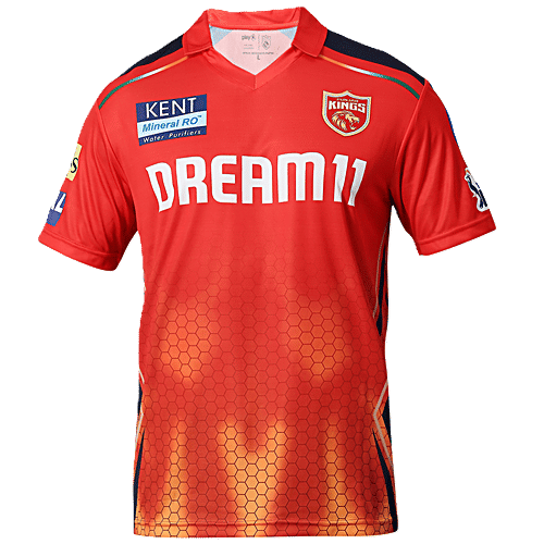 playR x Punjab Kings Fan Jersey T-Shirt, 1 pc (Size - L) 