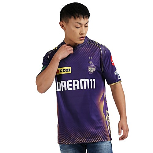 Playr X Kolkata Knight Riders Fan Jersey T-Shirt, 1 pc (Size - L) 