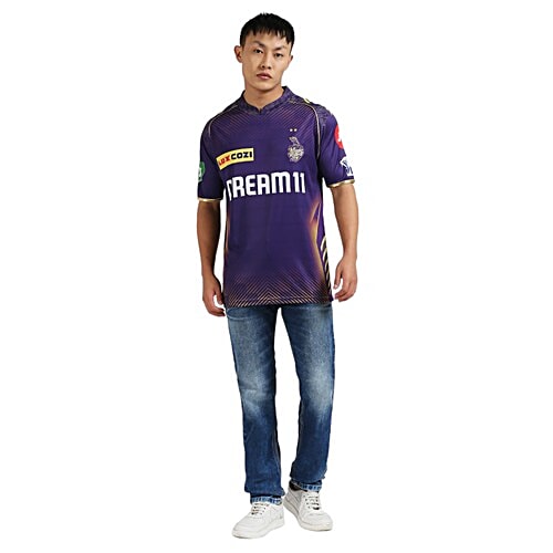 Playr X Kolkata Knight Riders Fan Jersey T-Shirt, 1 pc (Size - L) 