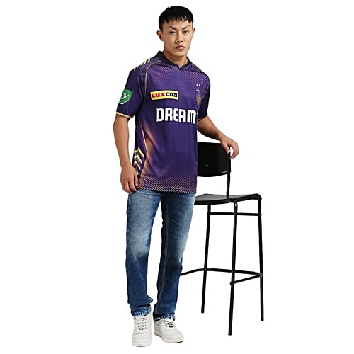Playr X Kolkata Knight Riders Fan Jersey T-Shirt, 1 pc (Size - L) 
