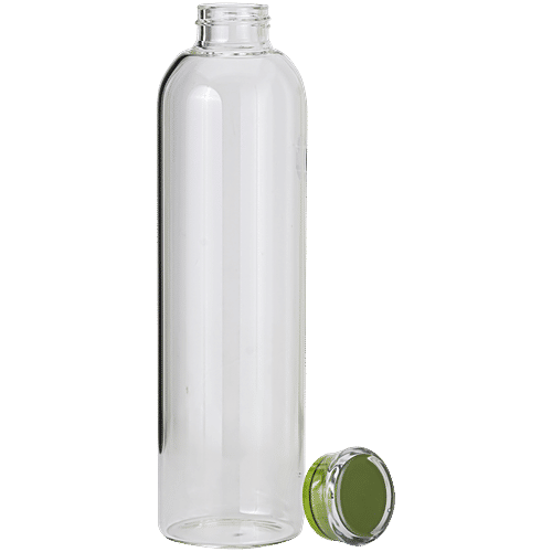 bb home Oasis Borosilicate Glass Bottle, 1 L  