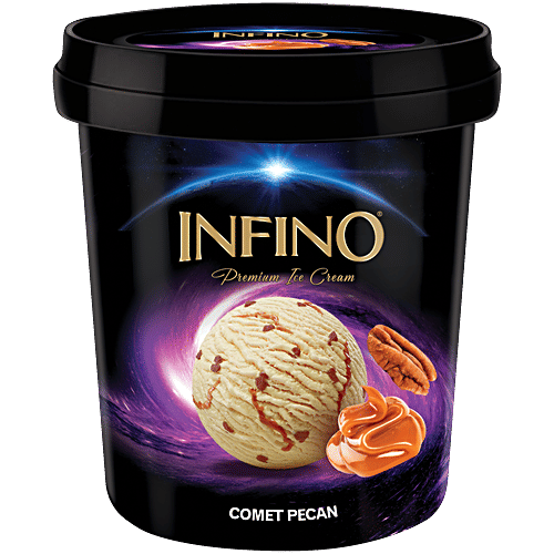 Infino Comet Pecan Ice Cream, 700 ml  