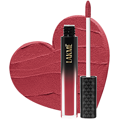Lakme Xtraordin-Airy Lip Mousse, 4.6 g Lovestruck Red 