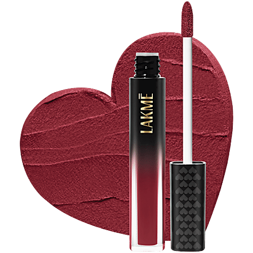 Lakme Xtraordin-Airy Lip Mousse, 4.6 g Love Me Red 