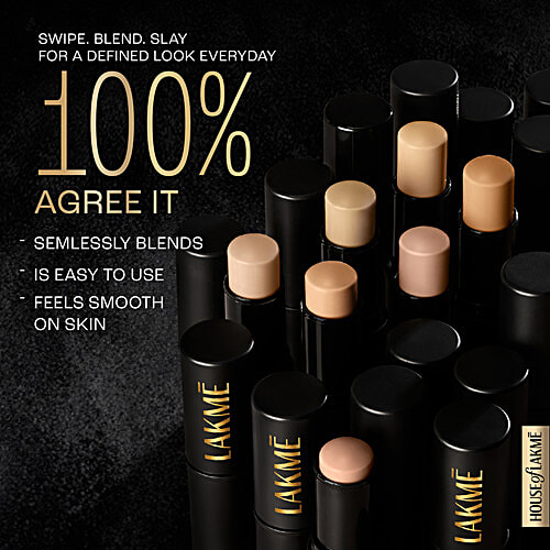 Lakme Facelift Foundation Stick, 11 g Warm Creme 