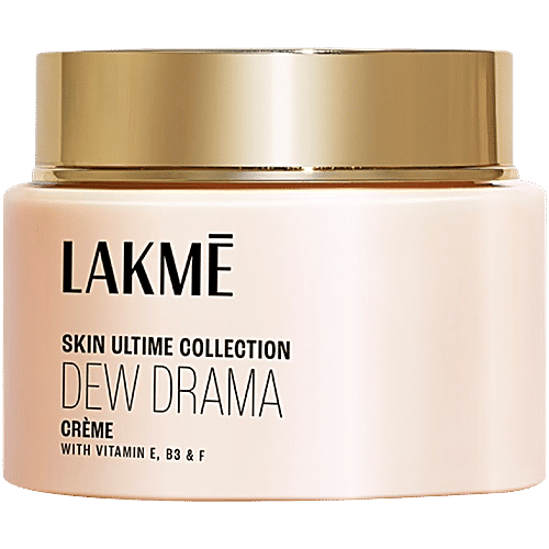 Lakme Skin Ultime Collection Dew Drama Creme - With Vitamin E, B3, F, 50 g  