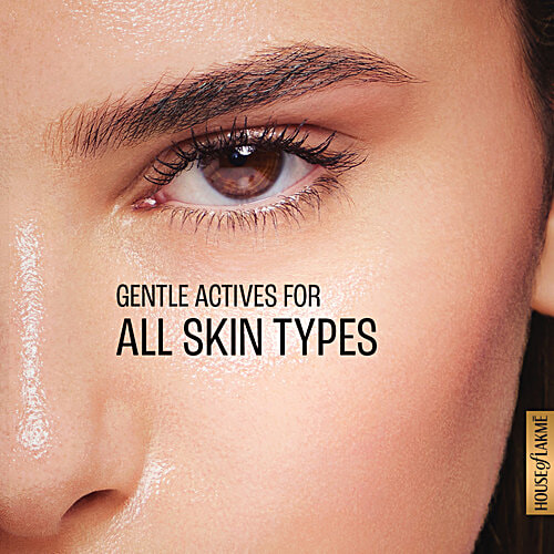 Lakme Dew Drama Facewash With Pro-Ceramides & 6% Vitamin E + B3 + F Complex For Glowing Skin, 100 g