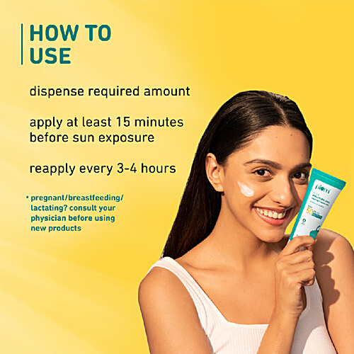 Plum Cica & Hyaluronic Acid Aqua-Light Sunscreen - SPF 50 PA+++, 50 g  