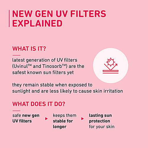 Plum Squalane & Vitamin E Dewy-Bright Sunscreen - SPF 50 PA+++, 50 g  