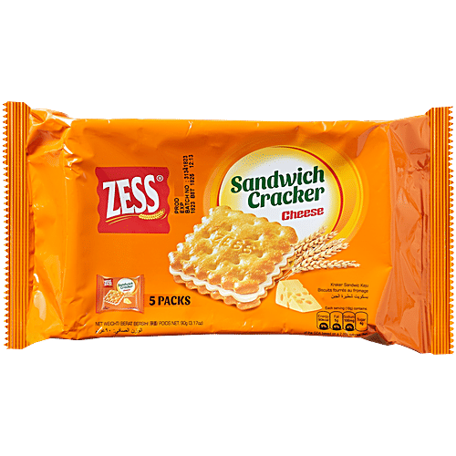 Buy Zess Cheese Sandwich Cracker Online at Best Price of Rs null