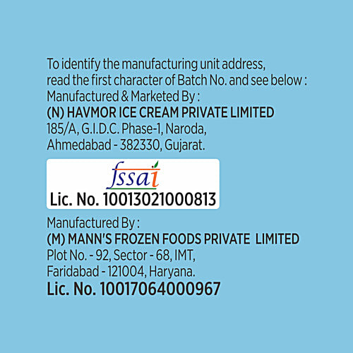 Havmor Slice Cassata Ice Cream - With Eggless Cake, 150 ml
