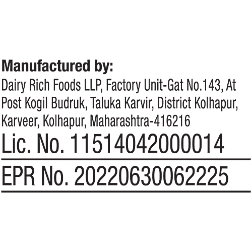 Epigamia  Cookies & Cream Milkshake, 180 ml  