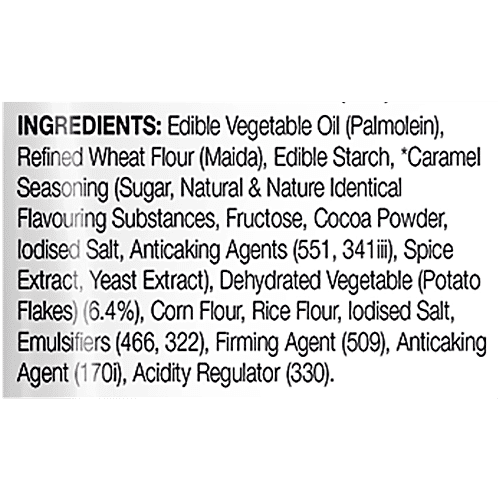 Lay's Shapez Heartiez Caramel Flavour Namkeen, 47 g  