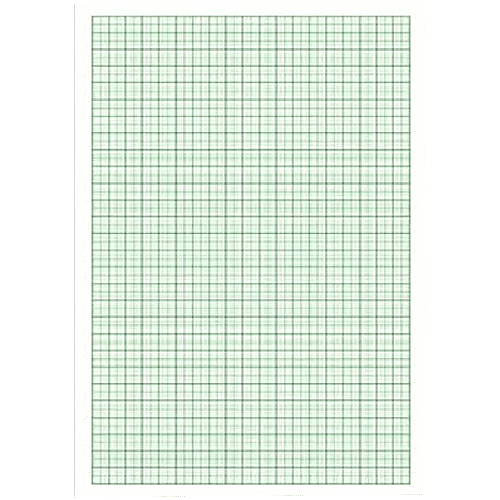 Creative Space Graph Paper A4 Sheet 2 mm, 10 pcs  Precise 2mm Grid
 Durable High-Grade Paper
 Multicolour Pack of 10