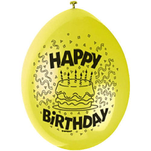 Creative Space Happy Birthday Giant Balloon For Party, Celebration, 1 pc  Big Balloon