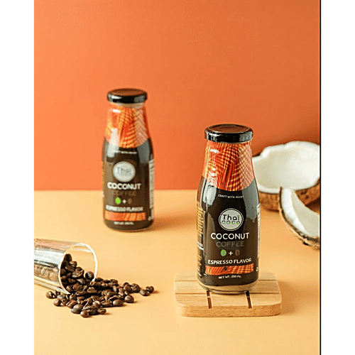 Thai Coco Coconut Coffee - Espresso Flavor, 250 ml  