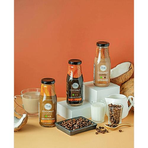 Thai Coco Coconut Coffee - Espresso Flavor, 250 ml  