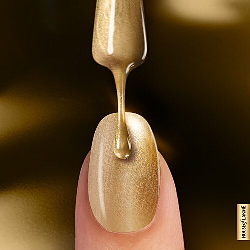 Lakme Ultimate Glam Chrome Nail Colour, 6 ml Copper