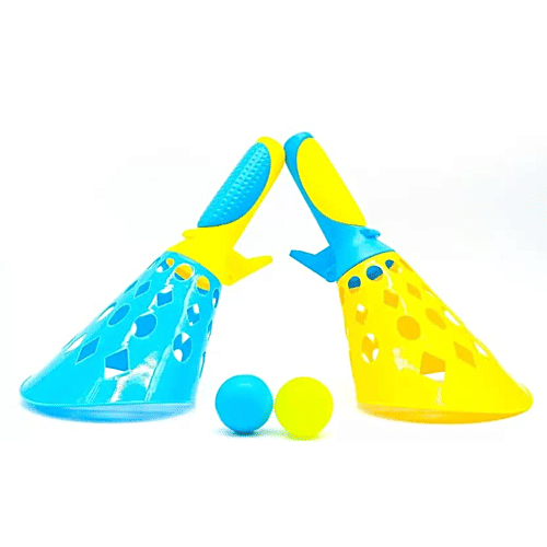 Wembley Click & Catch Twin Ball - Launcher Game, 2 pcs  Indoor Outdoor Toy Set