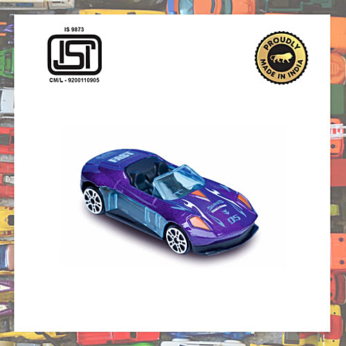 Wembley 1:64 Free Wheel + Pull Back Metal Die Cast Metal X Racers Toy Car - High-Speed Unbreakable Diecast Metal, Assorted Colours, 3 pcs  High-Speed
 Unbreakable Diecast Metal