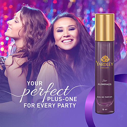 Yardley London Luxury Perfume Gift Set Combo For Women, 60 ml (15 ml x 4 pcs) 