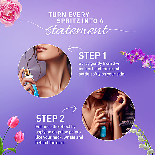 Yardley London Luxury Perfume Gift Set Combo For Women, 60 ml (15 ml x 4 pcs) 