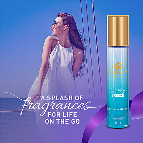 Yardley London Luxury Perfume Gift Set Combo For Women, 60 ml (15 ml x 4 pcs) 