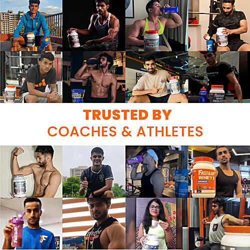 Fast&Up Isolate Rich Chocolate Whey - With Added Digestive Enzymes & Probiotics, 930 g 30 Servings, No Added Sugar