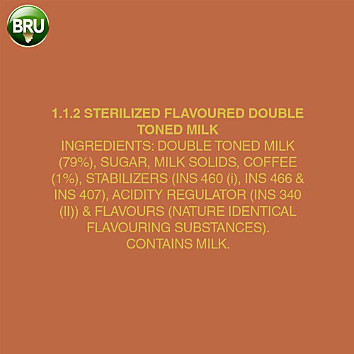BRU Hazelnut Cold Coffee, 230 ml  Flavoured Milk With Coffee, Smooth