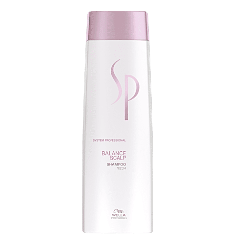 Wella Professionals System Professional Balance Scalp Shampoo For Delicate Scalps, 250 ml For Sensitive Scalps