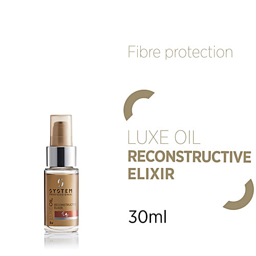 Wella Professionals System Professional LuxeOil Reconstructive Elixir, 30 ml For Keratin Protection