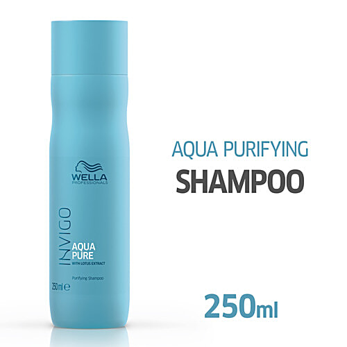 Wella Professionals Invigo Aqua Pure Purifying Hair Shampoo, 250 ml  