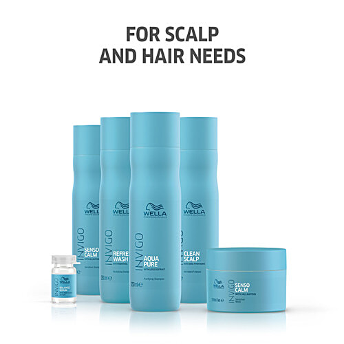 Wella Professionals Invigo Aqua Pure Purifying Hair Shampoo, 250 ml  