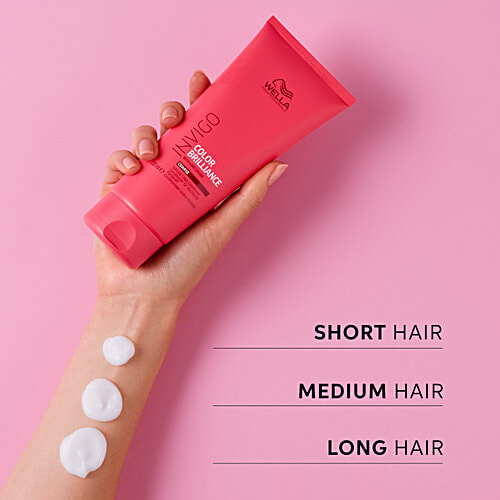 Wella Professionals Invigo Color Brilliance Hair Conditioner - Coarse, 200 ml  For Coarse Hair