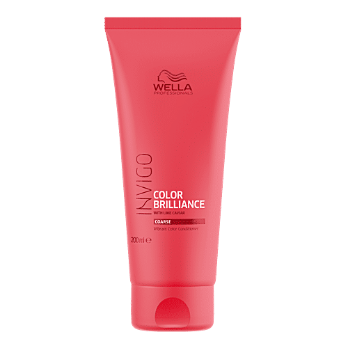 Wella Professionals Invigo Color Brilliance Hair Conditioner - Coarse, 200 ml  For Coarse Hair