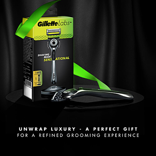 Gillette Labs Razor Shaving Blades/Cartridges - For Men, 2 pcs