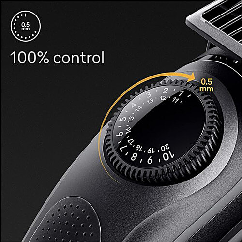 Braun Beard Trimmer - Series 5, BT5410, Space Grey, 1 pc  Lifetime Sharp Blades, 39 Length Settings, Advanced German Engineering, 100-min Runtime