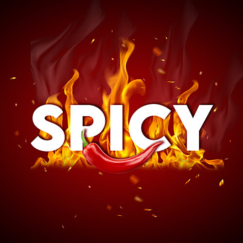 Keya Veg Curry Noodles - Hot & Saucy Ramyun, 83.5 g Pouch 