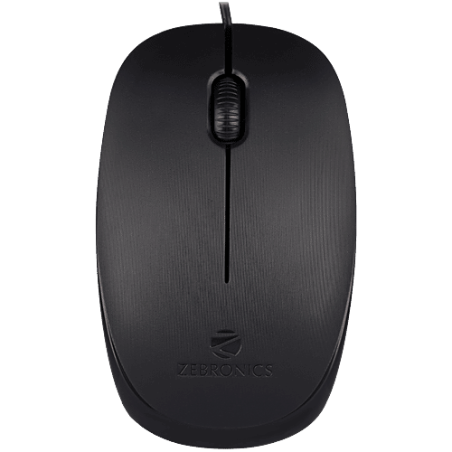 Zebronics MS Optical USB Mouse - Power, 1 pc  