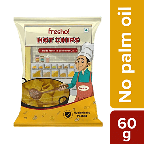 fresho! Hot Chips - Gold Finger, Fryums, 60 g