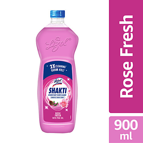 Buy Lizol Shakti Disinfectant Floor Cleaner Rose Fresh With Pine Oil