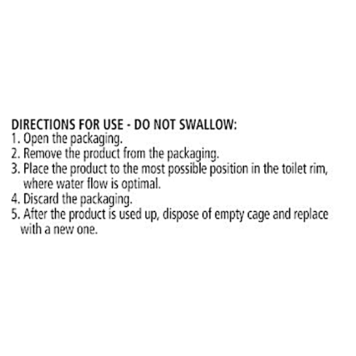 Harpic Atlantic Burst, Power Fresh 6 Toilet Cleaner Rim Block - Lasts Up To 300 Flushes, 35 g  Dirt Removal, Shiny Clean, Anti Limescale, Pleasant Fragrance, Active Foaming Action