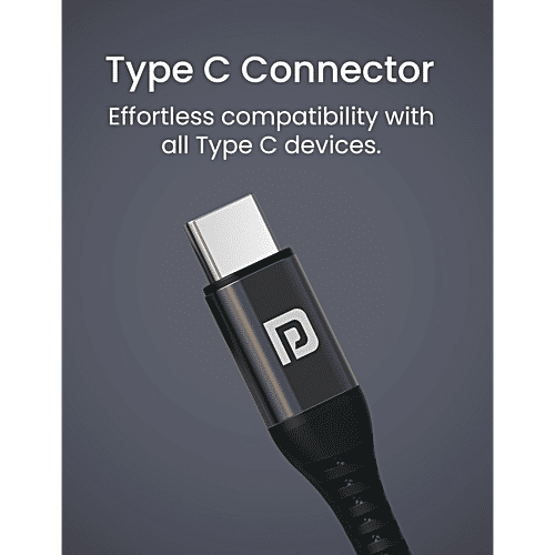 Portronics Conch Tune C Wired Earphones With Type C Connector, 1 pc  