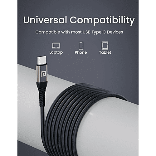 Portronics Conch Tune C Wired Earphones With Type C Connector, 1 pc  