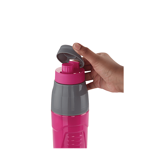 Nakoda Kids PU Insulated Water Bottle, Virtus, Pink, 600 ml  