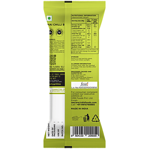 Nutty Gritties Thai Chilli Blend, 40 g  