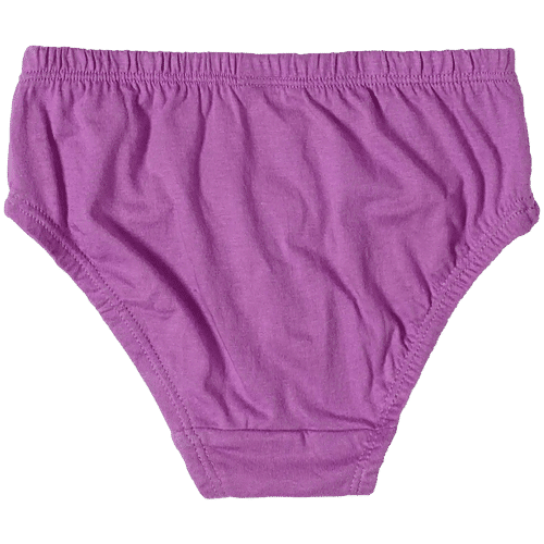 Jockey SG01 Girl's Super Combed Cotton Printed Panty With Ultrasoft Waistband - Print Assorted, 3 pcs (7-8 Years) 