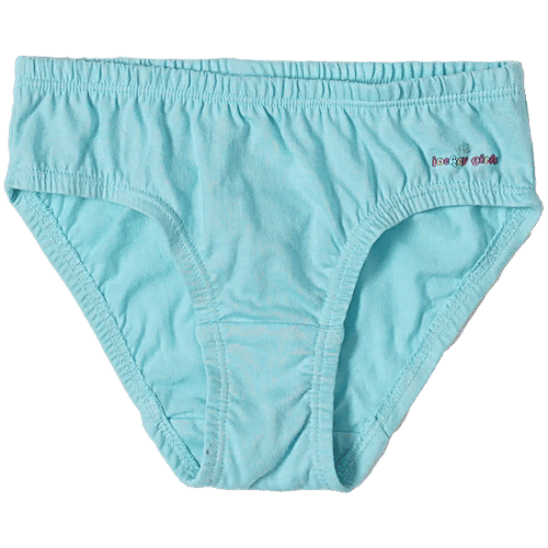 Jockey SG01 Girl's Super Combed Cotton Printed Panty With Ultrasoft Waistband - Print Assorted, 3 pcs (7-8 Years) 