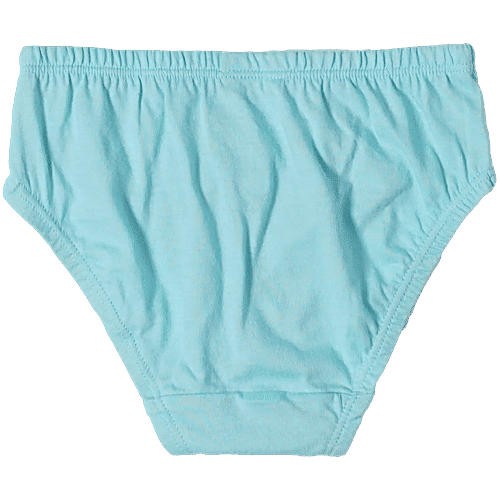 Jockey SG01 Girl's Super Combed Cotton Printed Panty With Ultrasoft Waistband - Print Assorted, 3 pcs (7-8 Years) 